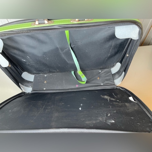 Vintage Sanrio Skateboarding Suitcase 1991 90s Neon Skateboard 1989 80s - Picture 6 of 8